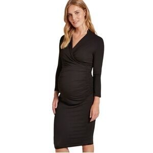 Isabella Oliver Black Maternity Dress size 2
